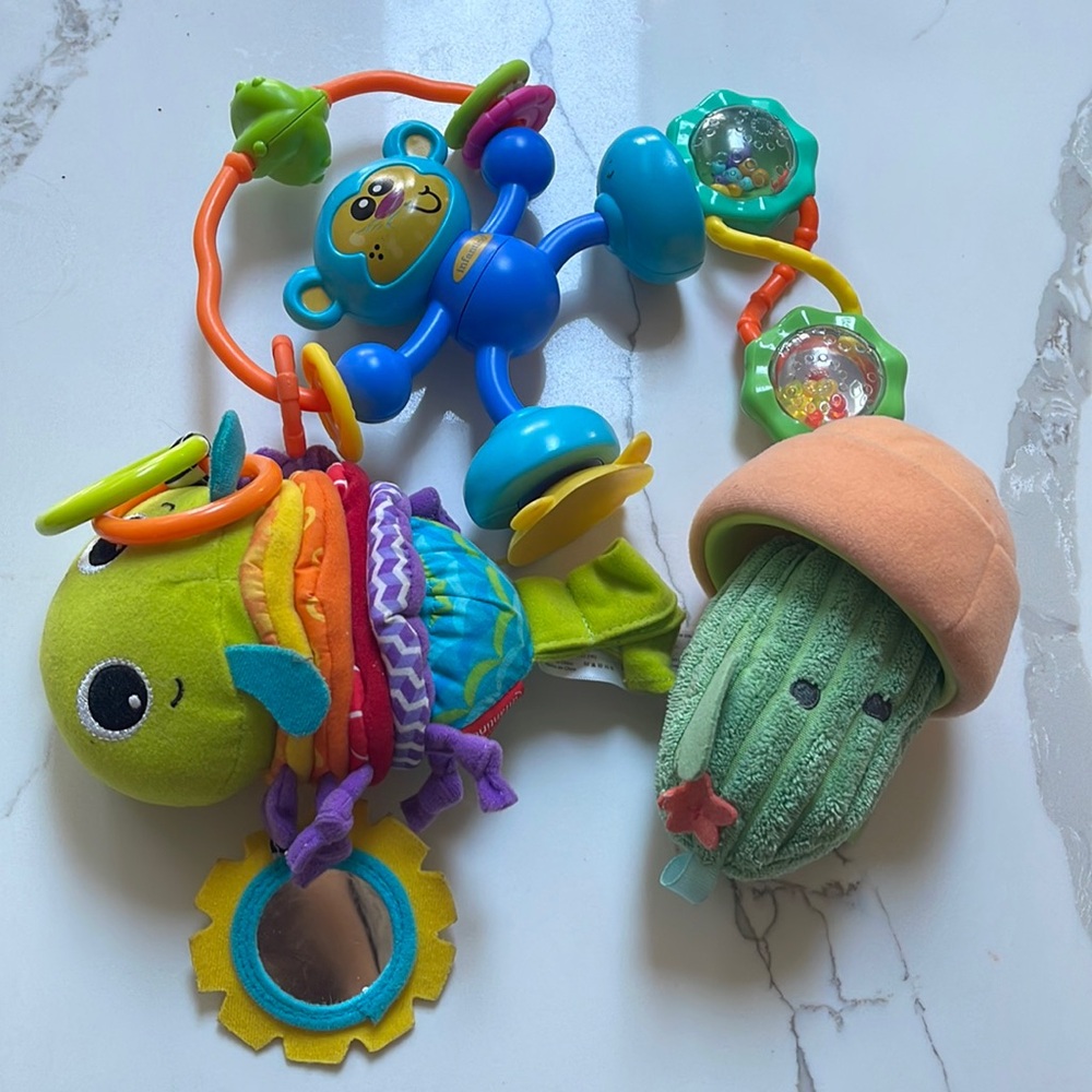 Baby Toy Bundle Rattles Texture